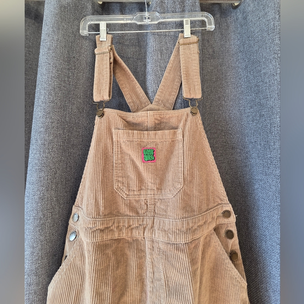 Empyre Tan Corduroy Overalls